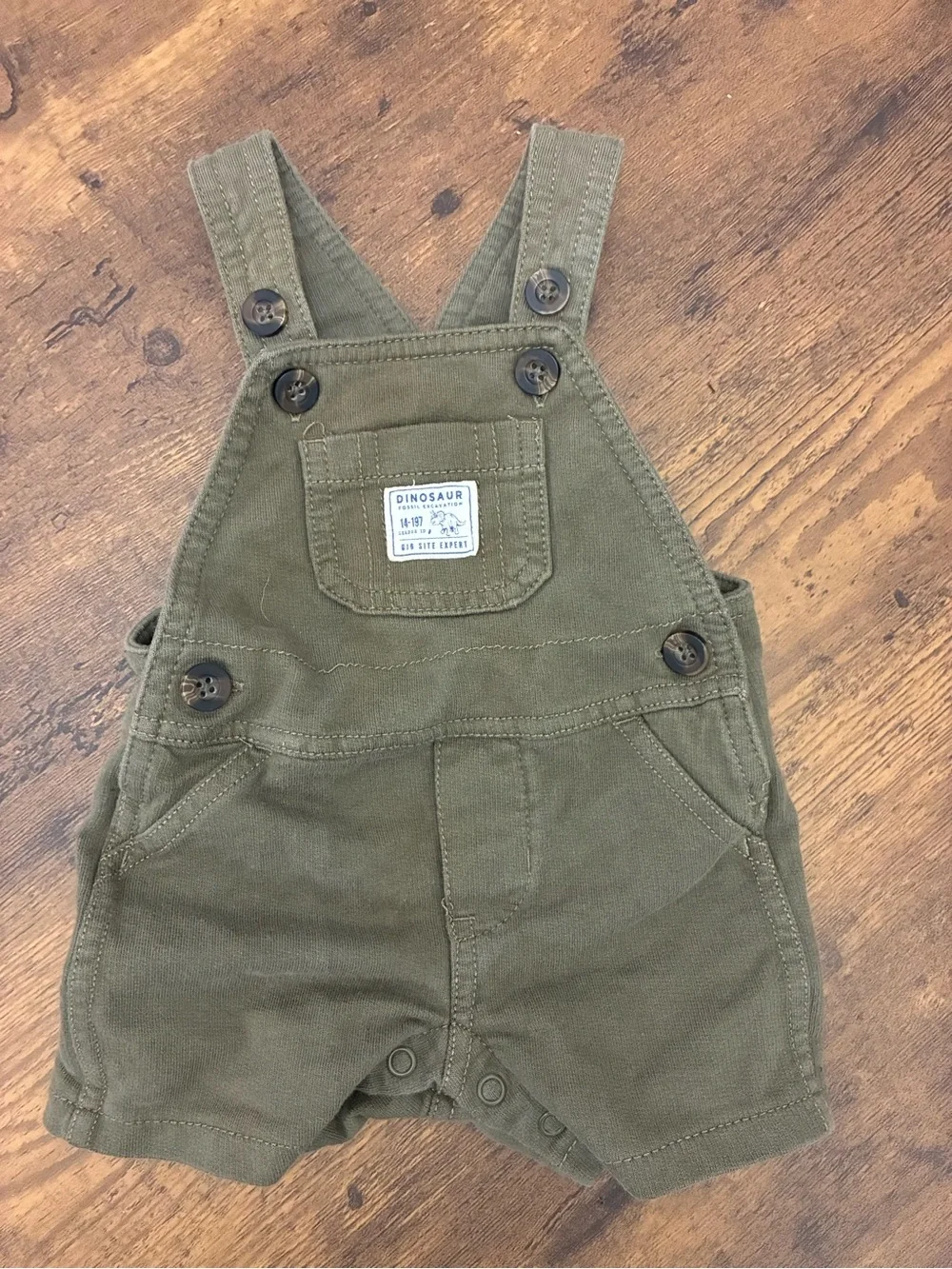 Carter’s Boys 6M Short Overalls
